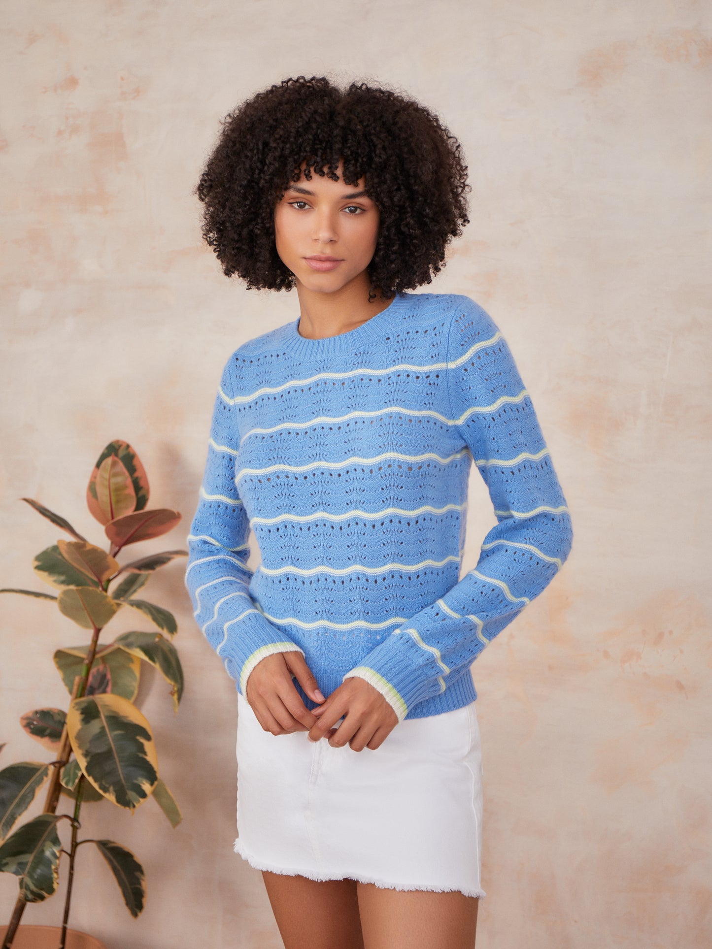 Luna Wave Stripe Crew